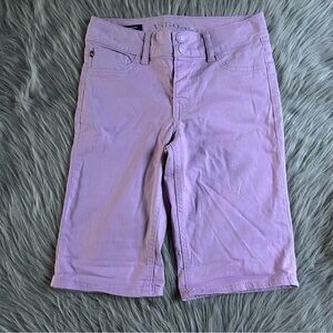 VIGOSS Purple Jean Shorts Girls Size XL‎ (16) The Thompson Bermuda Bottoms